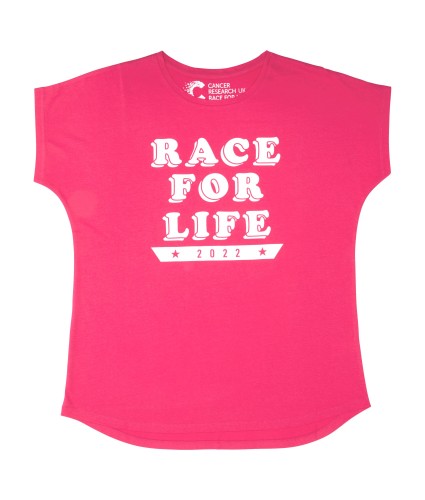 Race for Life 2022 Dated Loose Fit T-shirt