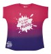 Pretty Muddy Ladies Pink Ombre Loose Fit T-Shirt