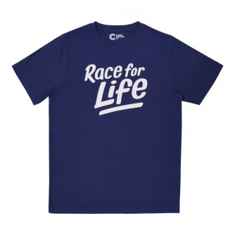 Race for Life Men's Blue T-Shirt